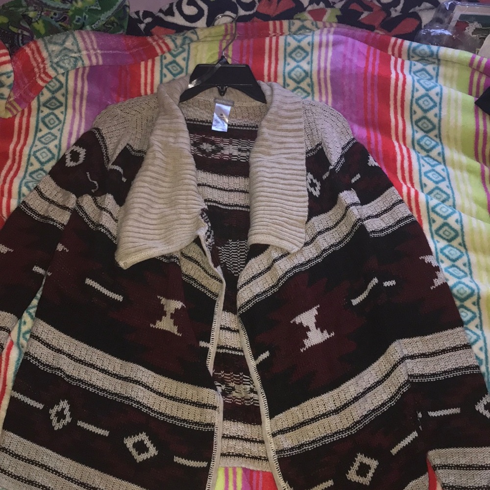 Fall colored cardigan